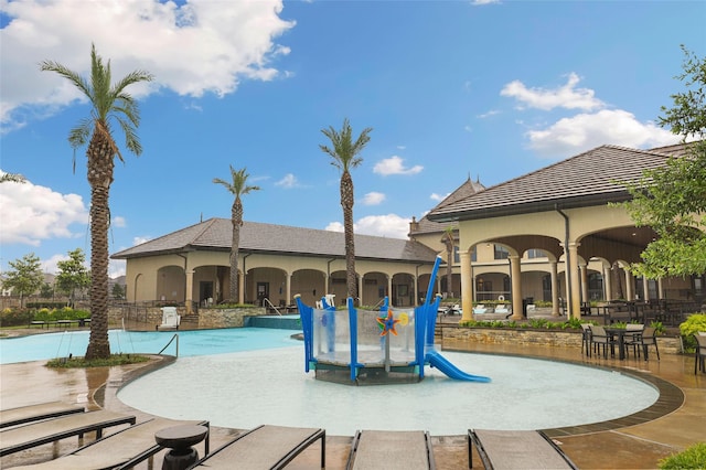exterior space with a patio area