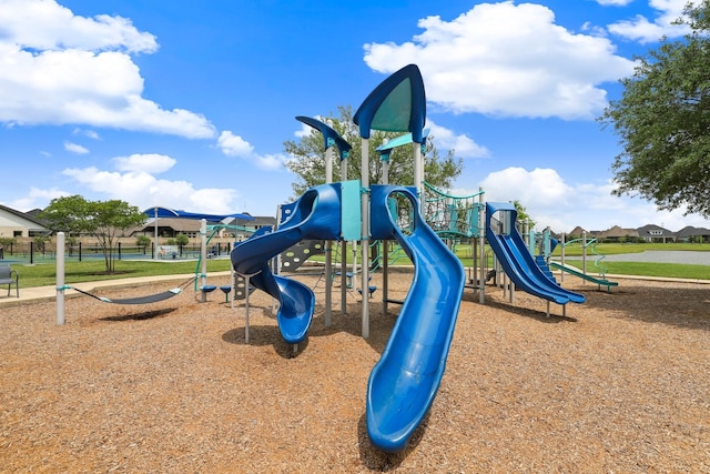 view of communal playground