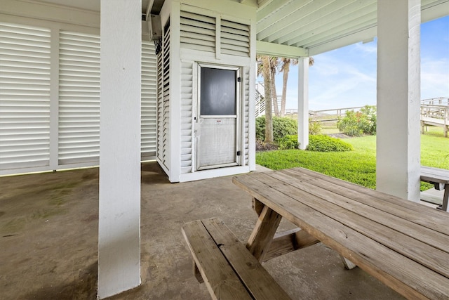 19427 Shores Dr, Galveston, TX 77554 - view of patio / terrace