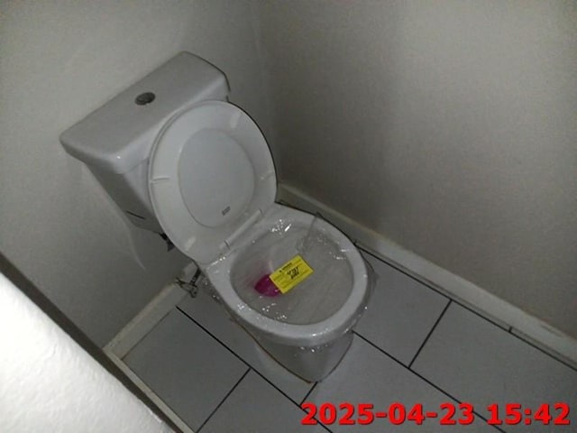 interior details with toilet