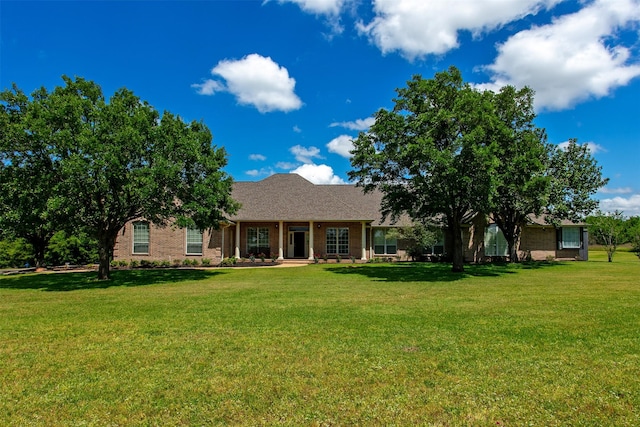 13671 Suzanne Pl, College Station, TX 77845 - view of front of house featuring a front yard