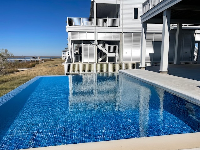 view of pool