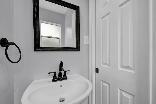 bathroom with a sink