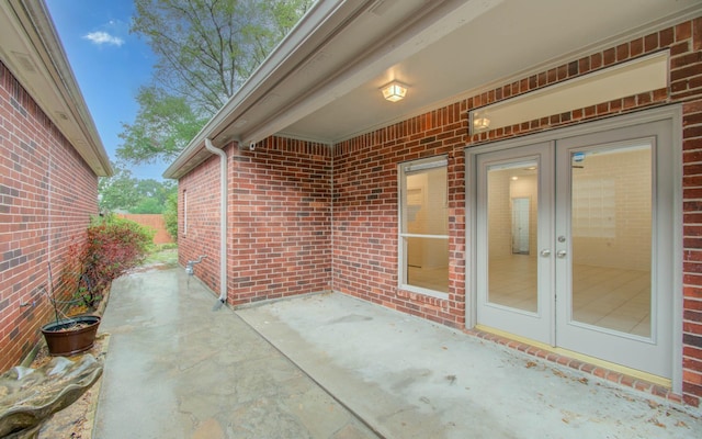 7203 W Hearthstone Green Dr, Houston, TX 77095 - view of patio with french doors