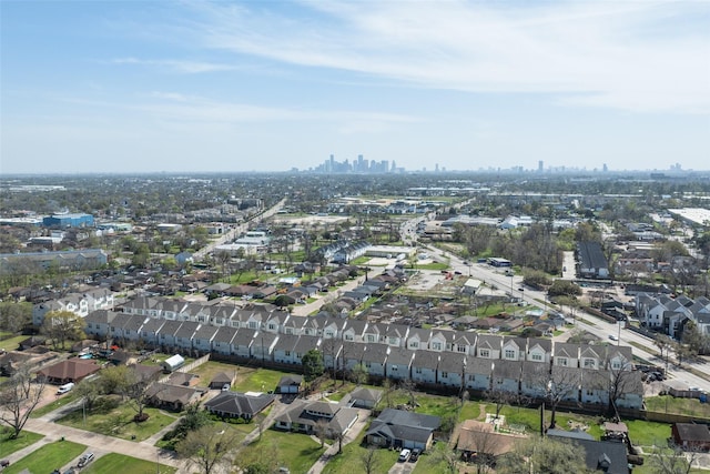 107 Knightsbridge Park Ln, Houston, TX 77018 - aerial view with a residential view