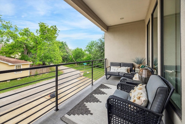 1505 Detering St, Houston, TX 77007 - balcony featuring outdoor lounge area