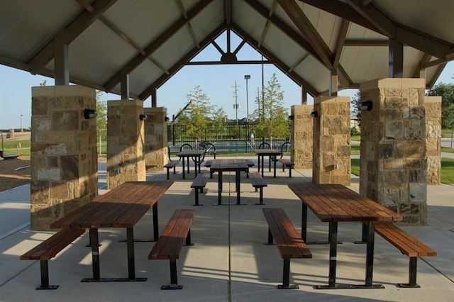 4203 Chloe Ridge Ln, Fulshear, TX 77441 - view of property's community featuring fence and a gazebo