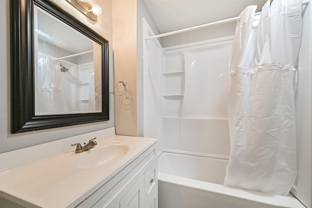 205 Prune St, La Marque, TX 77568 - bathroom with shower / tub combo and vanity
