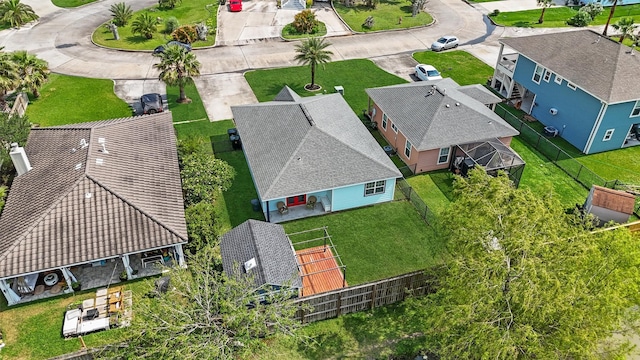 254 Debbie Ln, Dickinson, TX 77539 - aerial perspective of suburban area