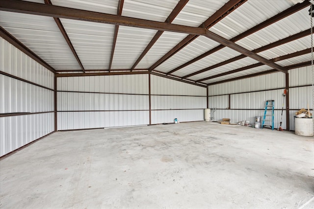 1935 Willow Rd, Wallis, TX 77485 - garage featuring metal wall
