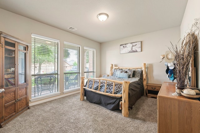 21735 Lozar Dr, Spring, TX 77379 - carpeted bedroom featuring visible vents
