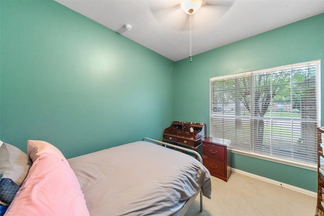 15015 Cozy Hollow Ln, Houston, TX 77044 - bedroom featuring carpet, baseboards, and ceiling fan
