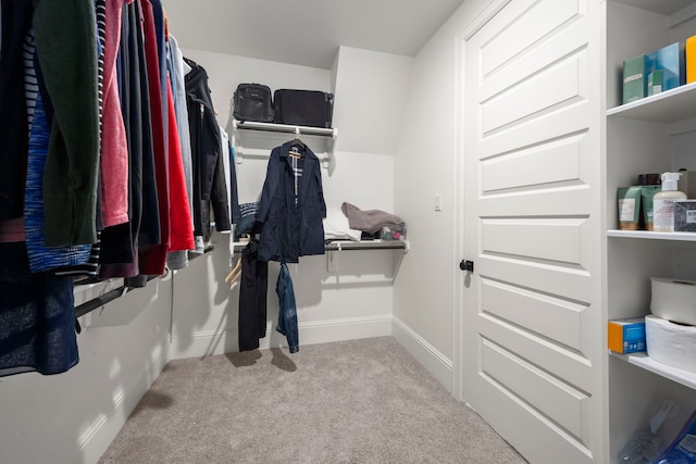 1222 Tallow Park Ln, Pinehurst, TX 77362 - walk in closet featuring carpet