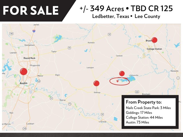 TBD(349.84Acres) County Road 125, Ledbetter, TX 78946