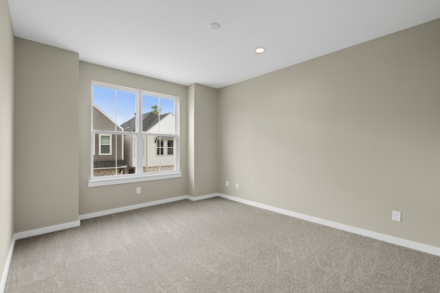 416 Stonework Landing Ln, Houston, TX 77076 - carpeted spare room with recessed lighting and baseboards