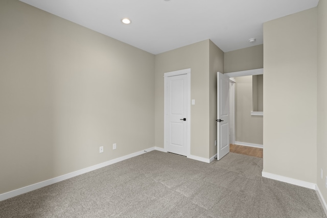 416 Stonework Landing Ln, Houston, TX 77076 - unfurnished bedroom featuring recessed lighting, carpet flooring, and baseboards
