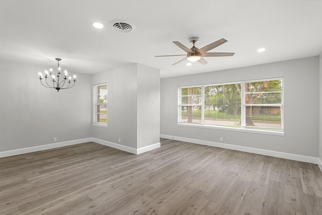 5429 De Lange Ln, Houston, TX 77092 - empty room featuring baseboards, a healthy amount of sunlight, and visible vents
