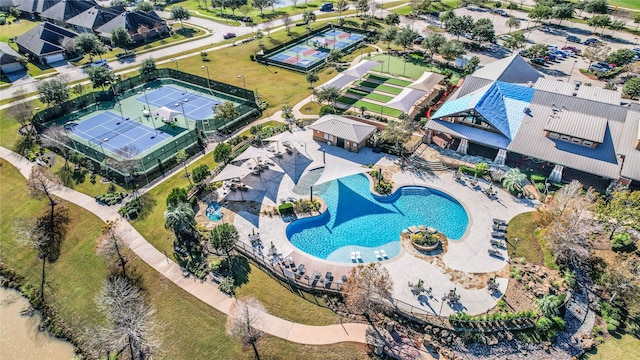 aerial view
