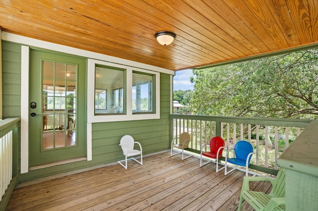 11008 Hillside Dr, Willis, TX 77318 - view of deck