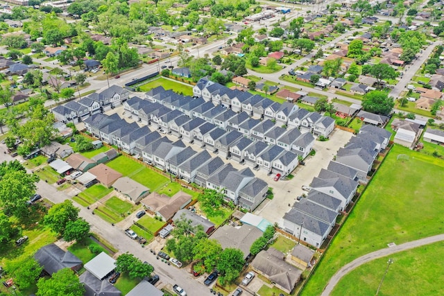birds eye view of property featuring a residential view