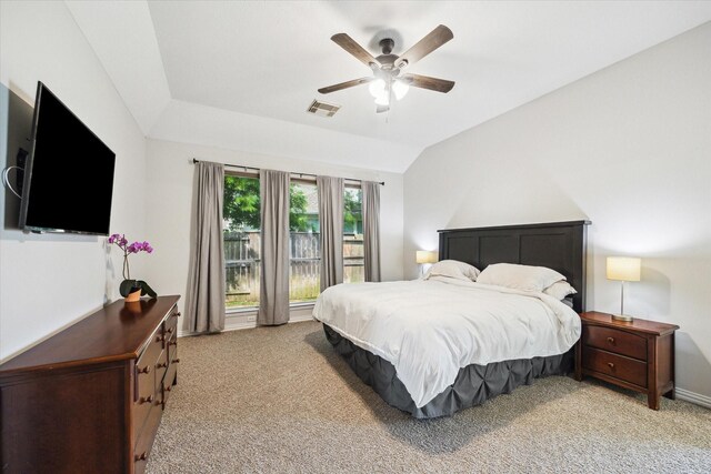 1603 Evening Bend Ct, Sugar Land, TX 77479 - bedroom with light carpet and ceiling fan