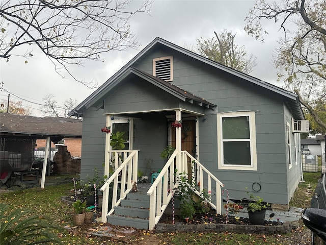 view of bungalow-style house