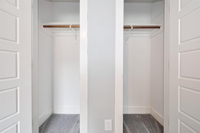 view of closet