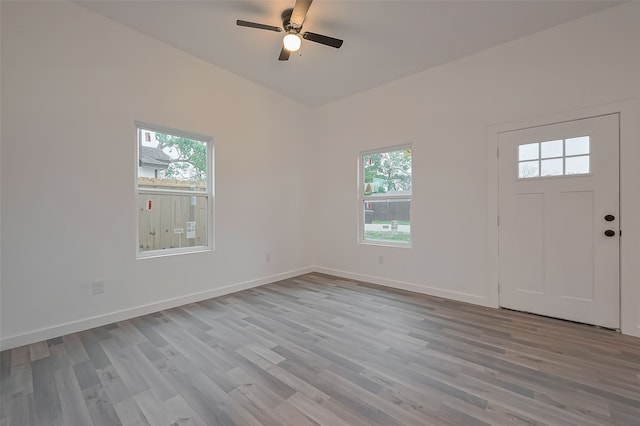 9003 Hilda St, Houston, TX 77033 - foyer with plenty of natural light and light wood-style flooring