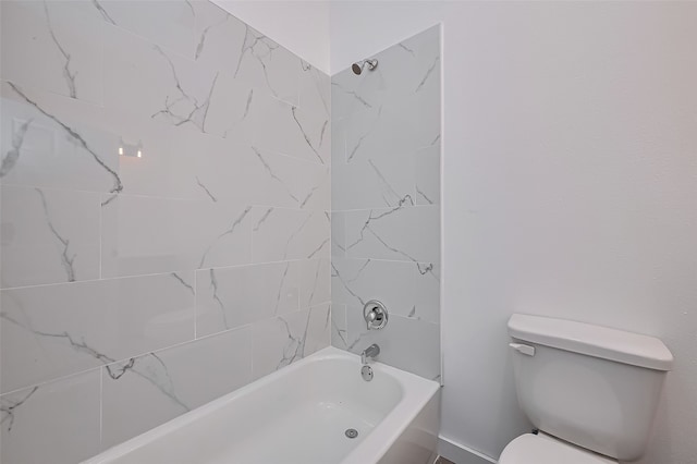9003 Hilda St, Houston, TX 77033 - full bathroom with toilet and bathing tub / shower combination