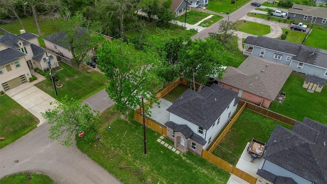 9003 Hilda St, Houston, TX 77033 - aerial perspective of suburban area