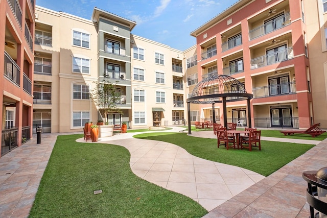 view of property's community