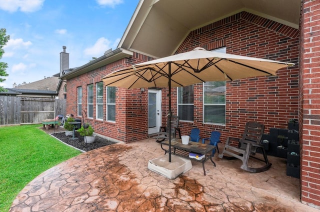 1619 Julia Park Dr, Spring, TX 77386 - view of patio