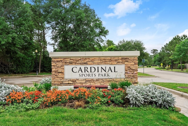 1619 Julia Park Dr, Spring, TX 77386 - view of community / neighborhood sign