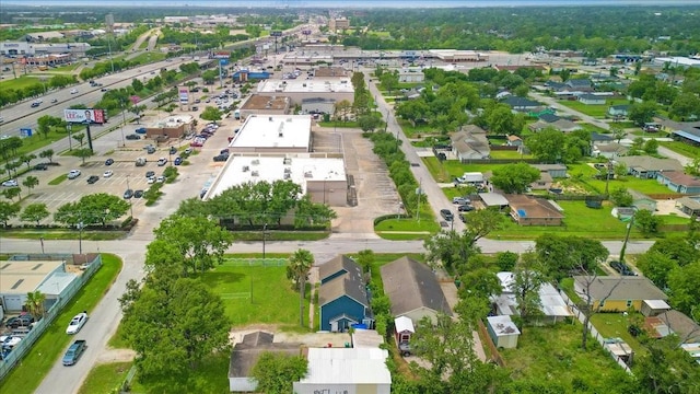 aerial view of property and surrounding area