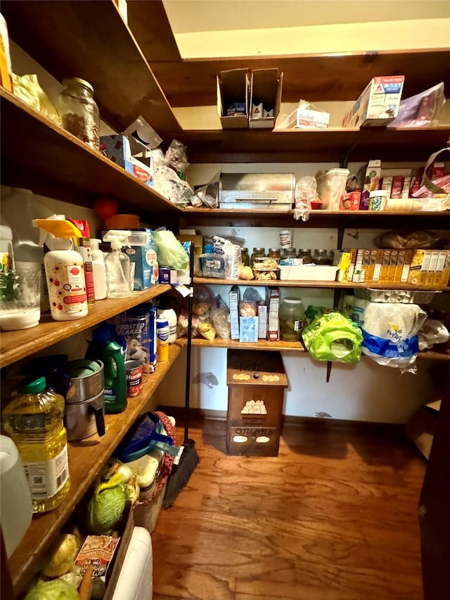 view of pantry