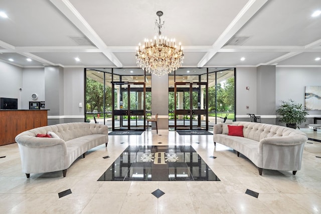 view of building lobby