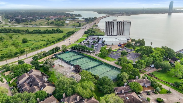 18118 Lakeside Ln, Houston, TX 77058 - aerial view of a nearby body of water
