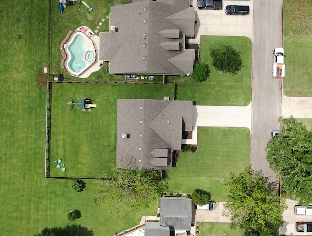 drone / aerial view