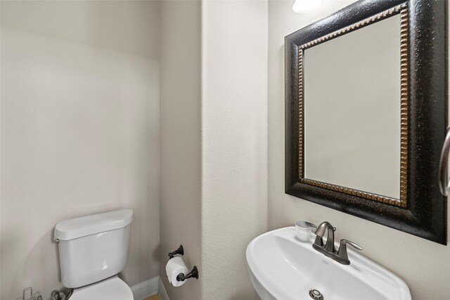 27803 Indigo Pointe Ln, Katy, TX 77494 - bathroom featuring a sink and toilet
