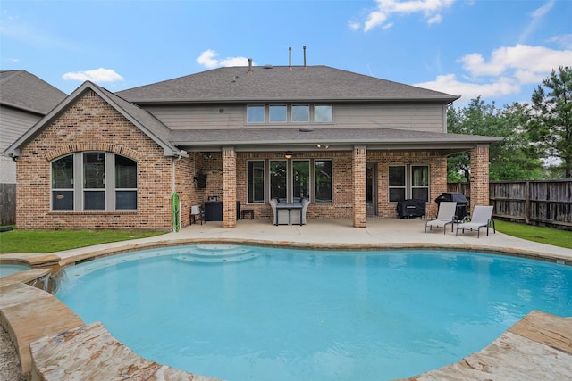 27803 Indigo Pointe Ln, Katy, TX 77494 - view of swimming pool featuring a patio area