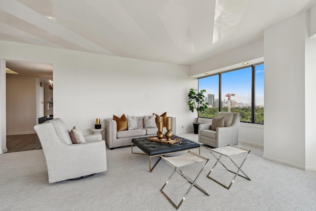 101 Westcott St Unit 1402, Houston, TX 77007 - living area with carpet and baseboards