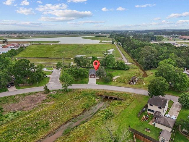 307 Binnacle Way, Crosby, TX 77532 - drone / aerial view with a water view