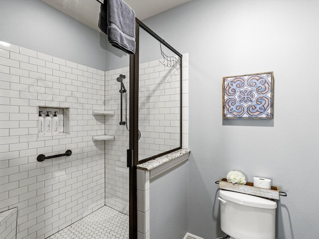 4138 Defender Ln, Galveston, TX 77554 - full bath with toilet and a shower stall