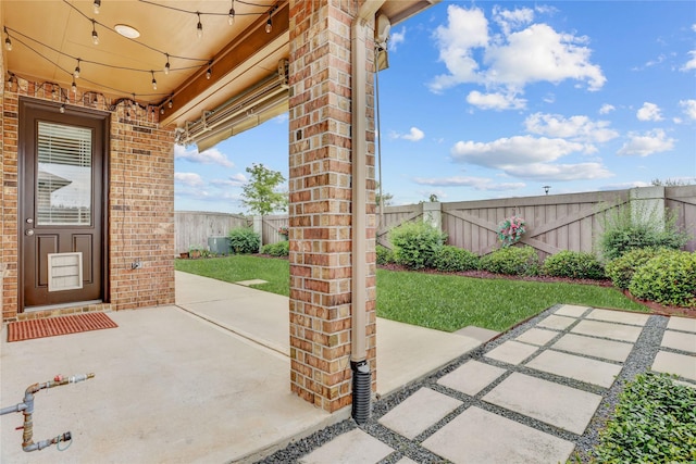 2827 Brisk Autumn Dr, Richmond, TX 77406 - view of patio / terrace with a fenced backyard