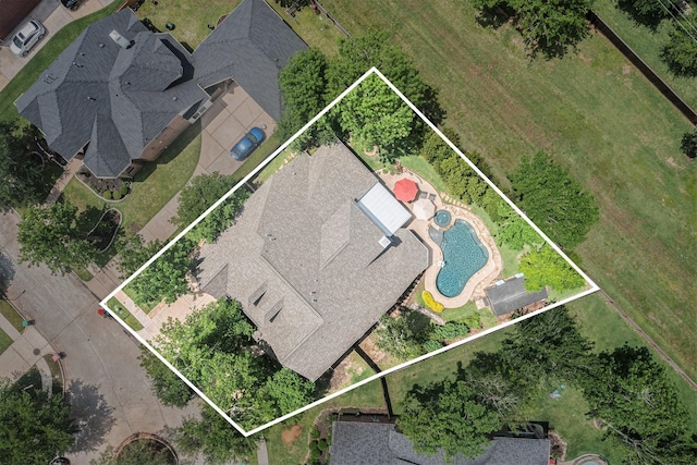 drone / aerial view
