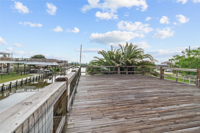 1114 Helen Dowdy Prt, Bolivar, TX 77650 - view of dock area