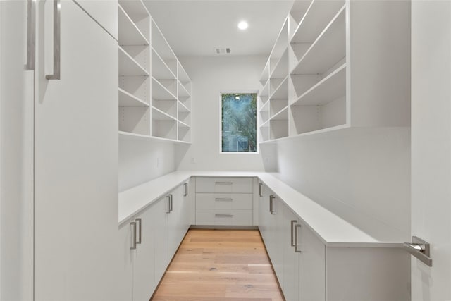storage area featuring visible vents