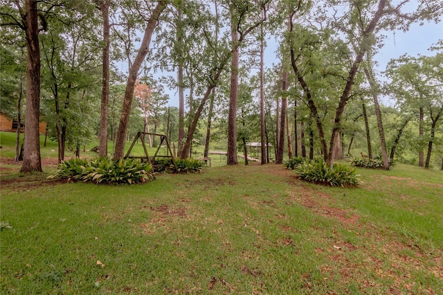 350 Shoreline Dr, Huntsville, TX 77320 - view of yard