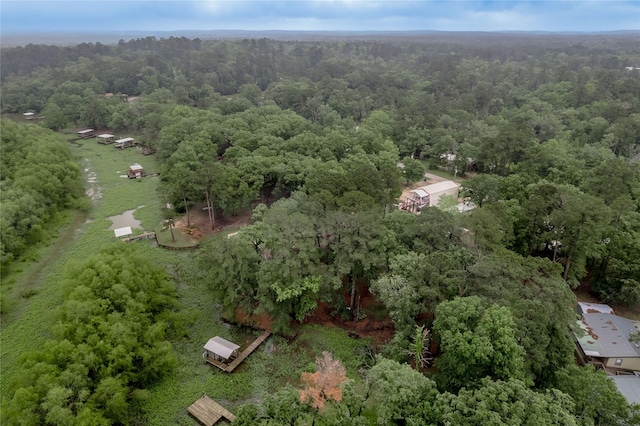 350 Shoreline Dr, Huntsville, TX 77320 - aerial view featuring a forest view