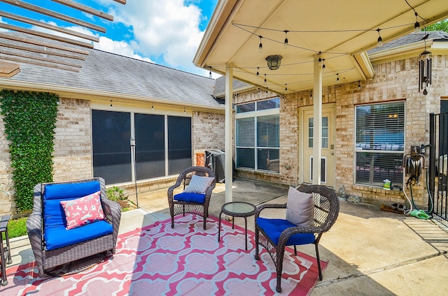 view of patio